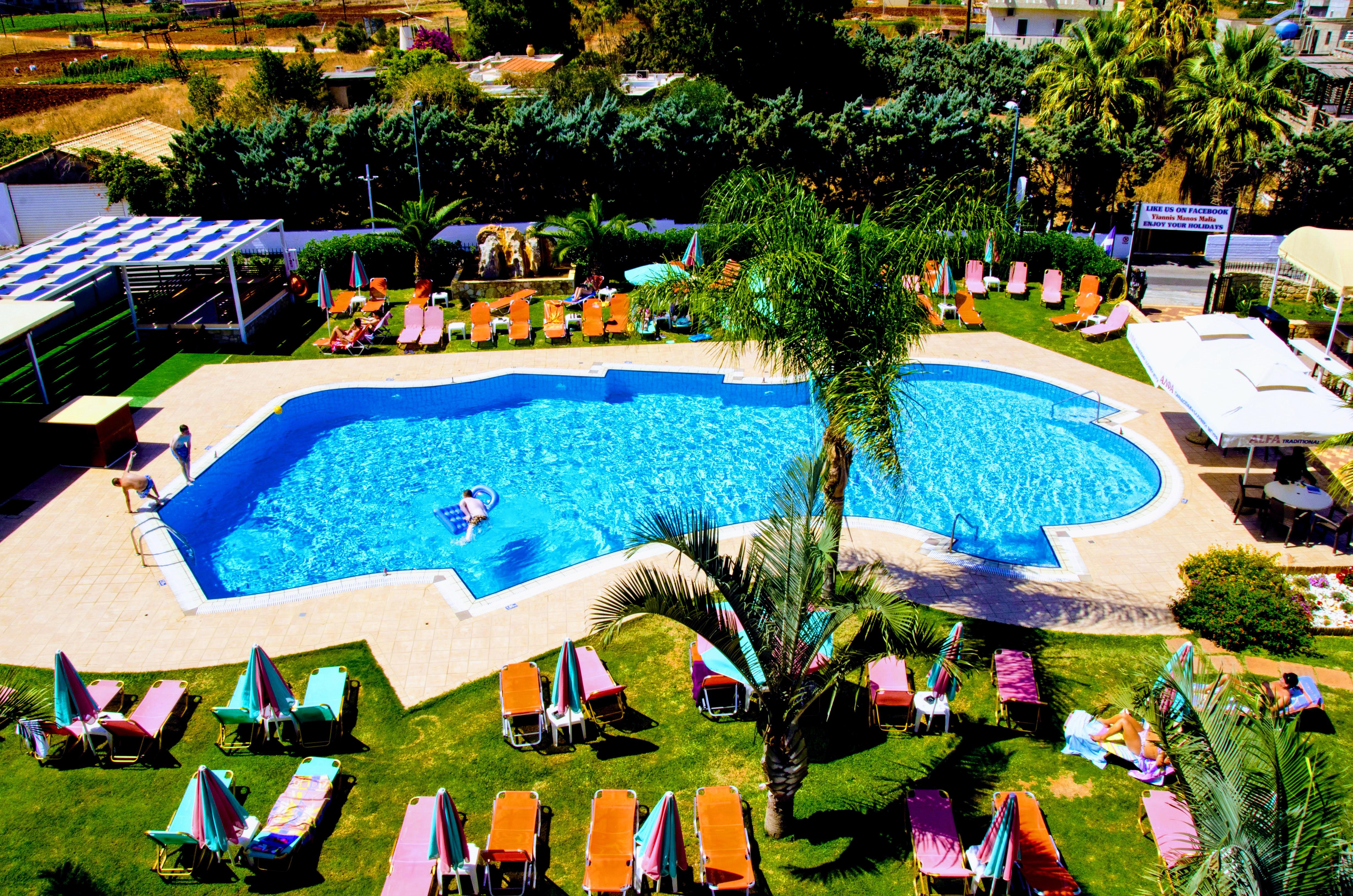 Yiannis Manos Hotel Resort Malia Exteriör bild